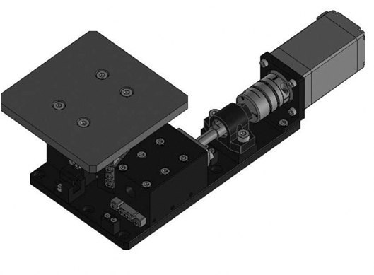 超精密１軸ステージ
